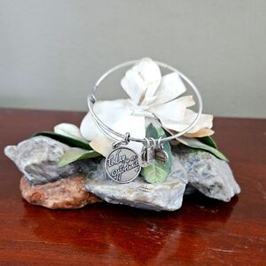 Alex and Ani Silver Charm Bracelet